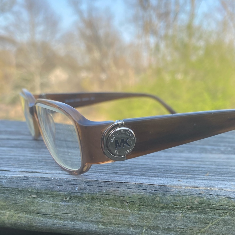 Michael Kors Brown Rectangular Glasses Frames Mk … - image 4